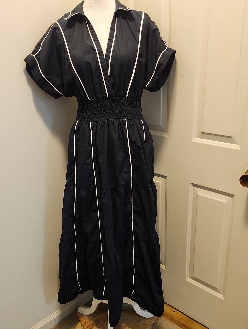 Anthropologie Somerset Maxi Dress Medium Cotton - Picture 4 of 11